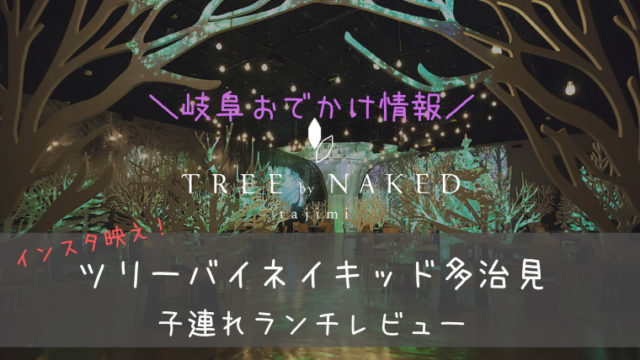 ツリーバイネイキッド多治見子連れランチレビュー